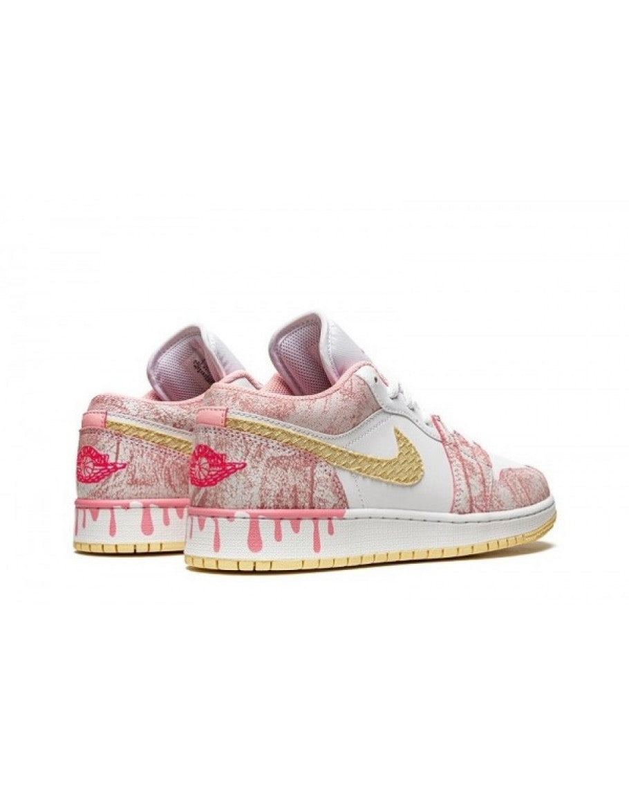 Air Jordan 1 Low GS 'Strawberry Ice Cream'