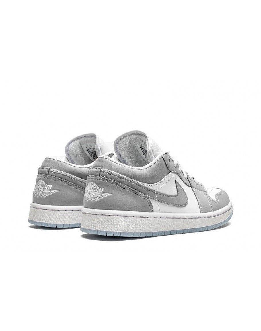 Wmns Air Jordan 1 Low 'White Wolf Grey'