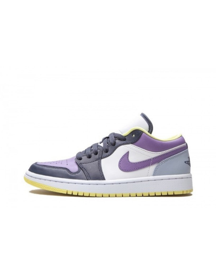 Wmns Air Jordan 1 Low SE 'Mismatched – Purple Magenta'