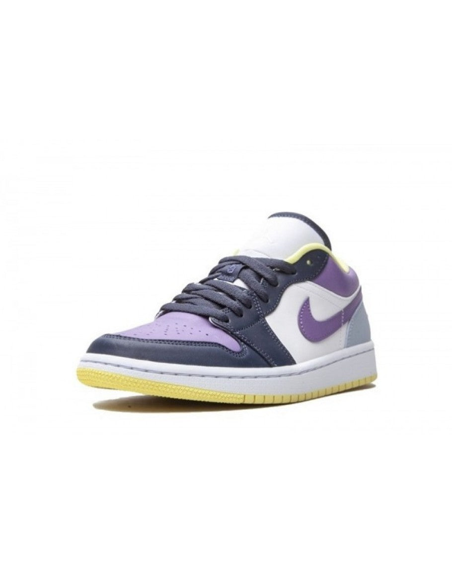 Wmns Air Jordan 1 Low SE 'Mismatched – Purple Magenta'