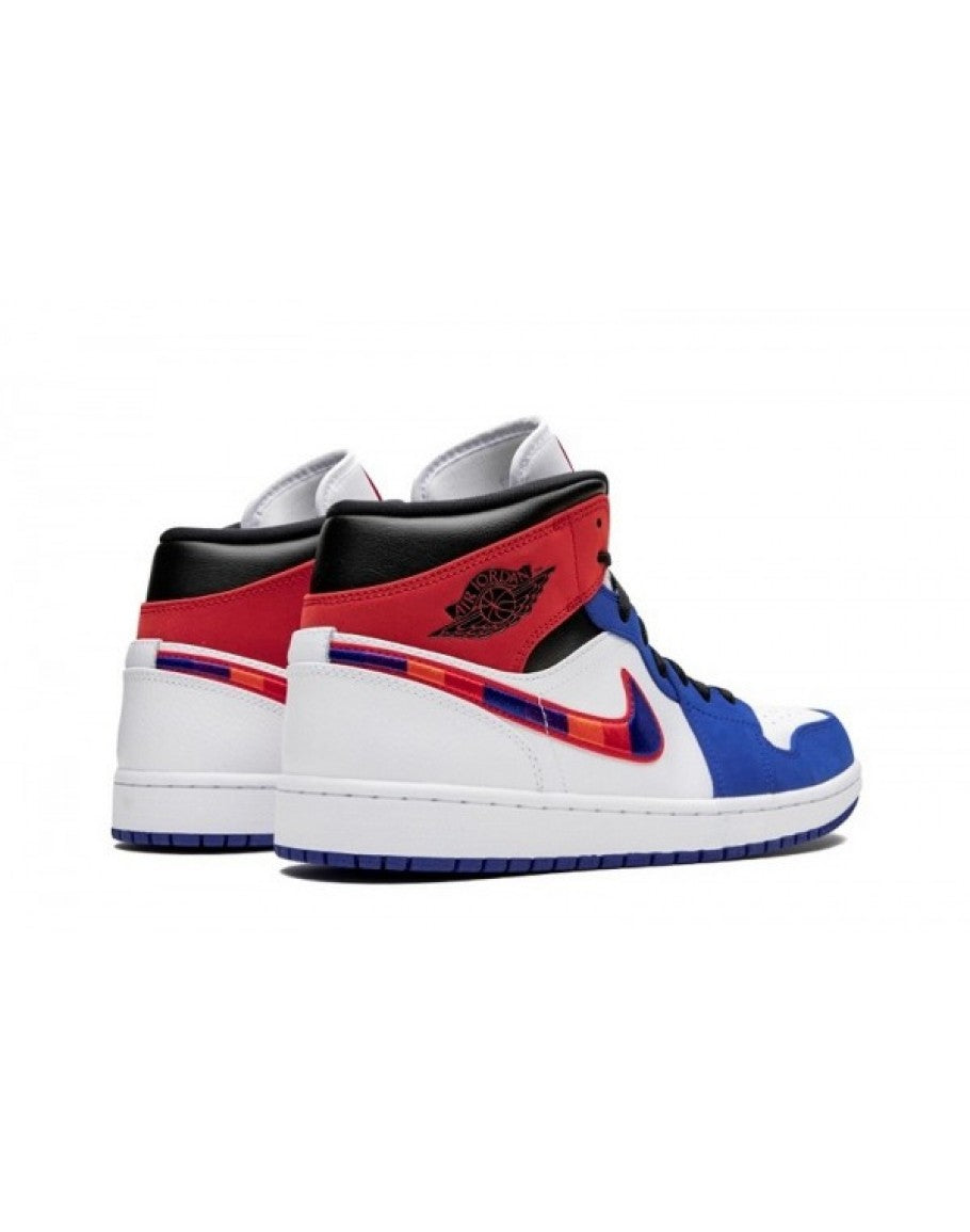 Air Jordan 1 Mid 'Multicolored Swoosh'