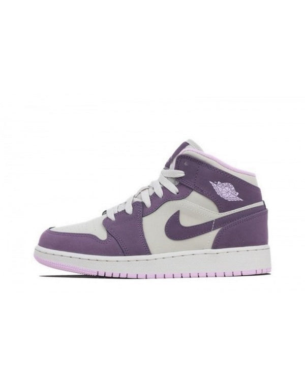 Air Jordan 1 Retro Mid GS 'Pro Purple'