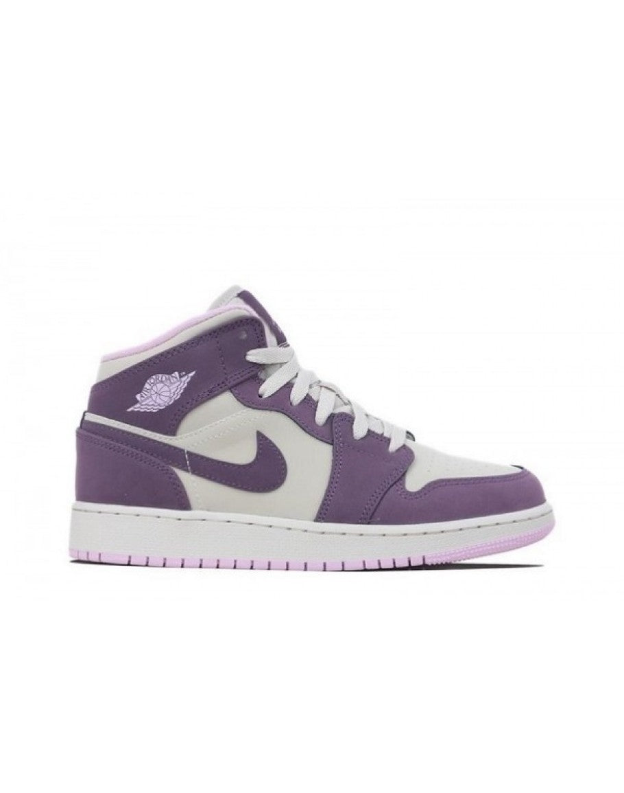 Air Jordan 1 Retro Mid GS 'Pro Purple'