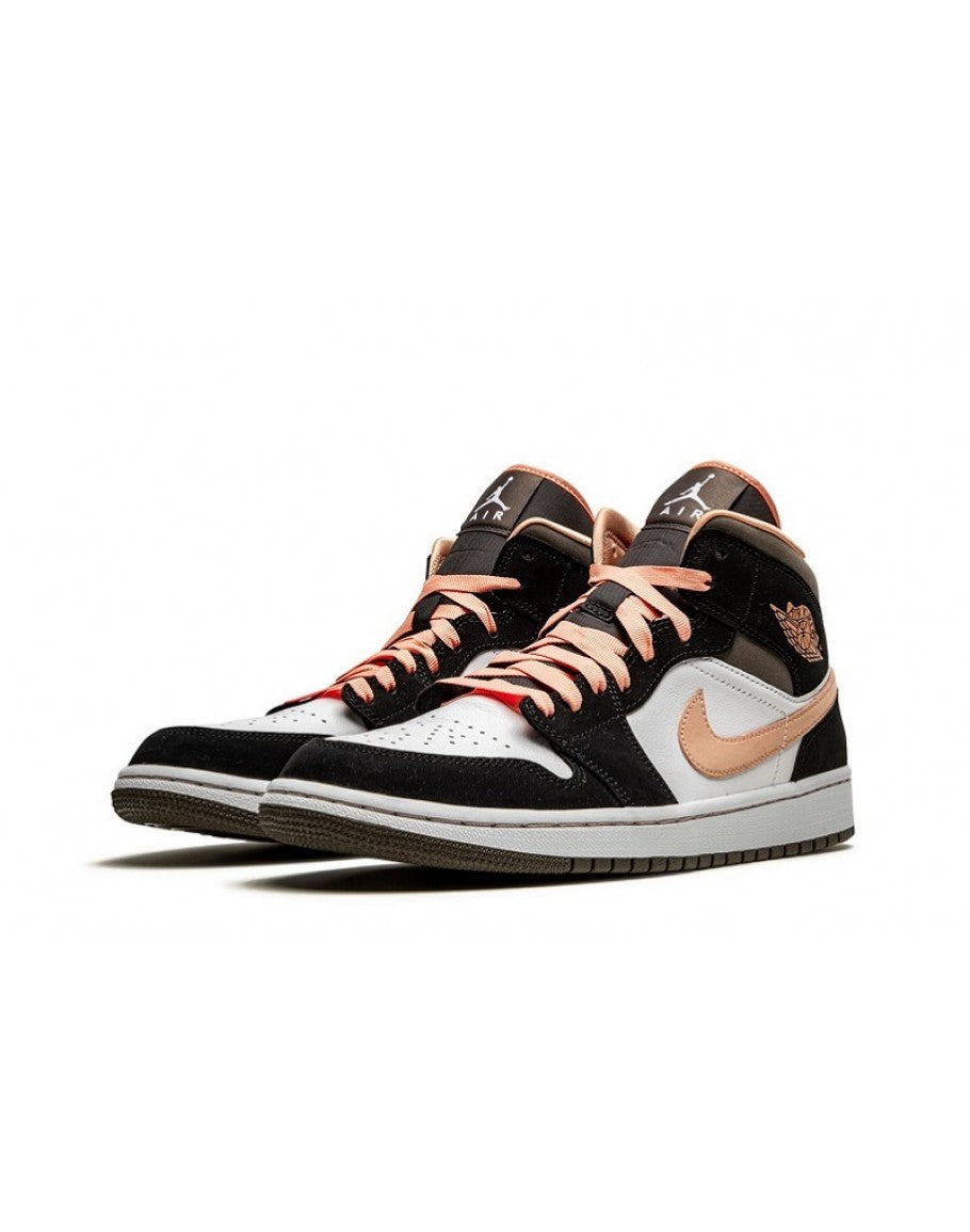 Wmns Air Jordan 1 Mid SE 'Peach Mocha'