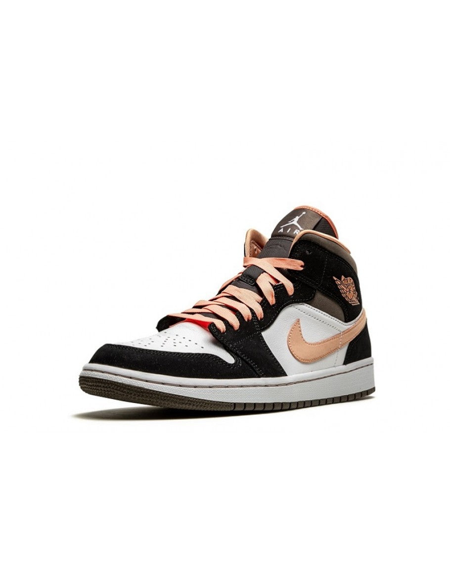 Wmns Air Jordan 1 Mid SE 'Peach Mocha'