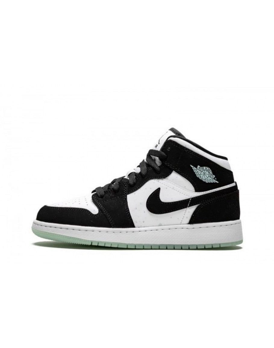 Air Jordan 1 Mid SE GS 'Glow in the Dark Panda'