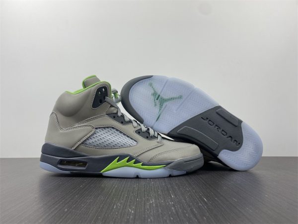 Air Jordan 5 Green Bean