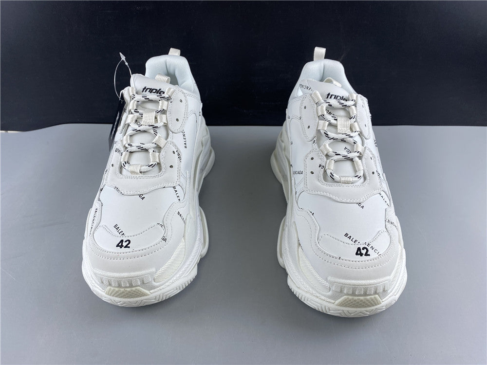 Balenciaga Tripe s white