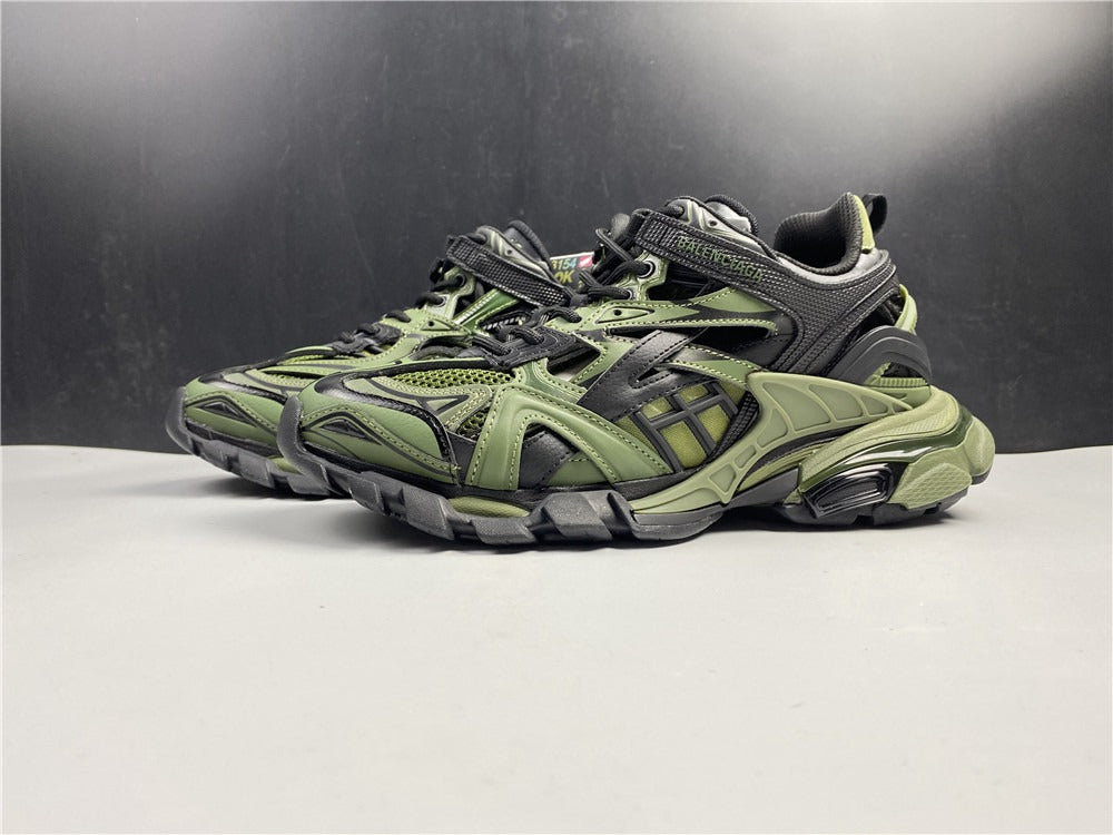 Balenciaga track GREEN