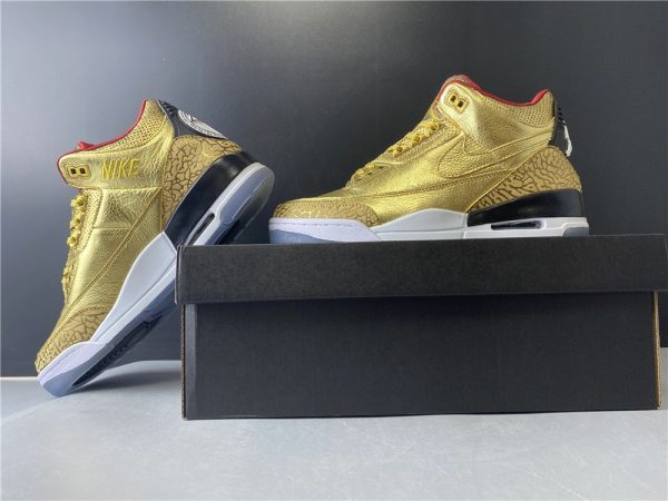 Air Jordan 3 Luxury Golden