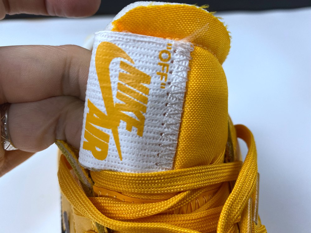 Off-White x Nike Air Force 1 Low University Gold