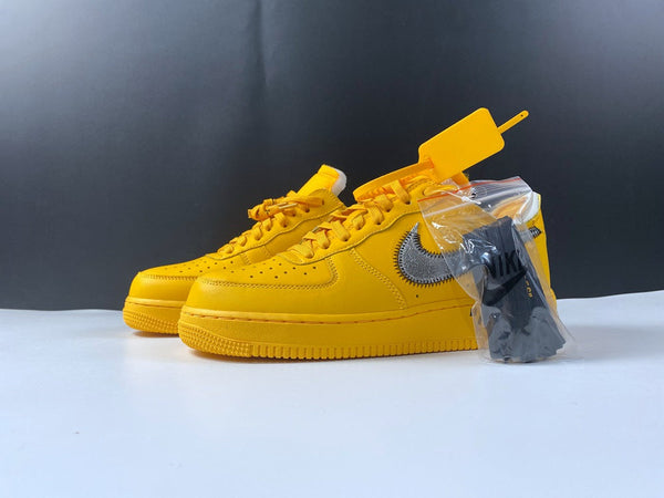 Off-White x Nike Air Force 1 Low University Gold