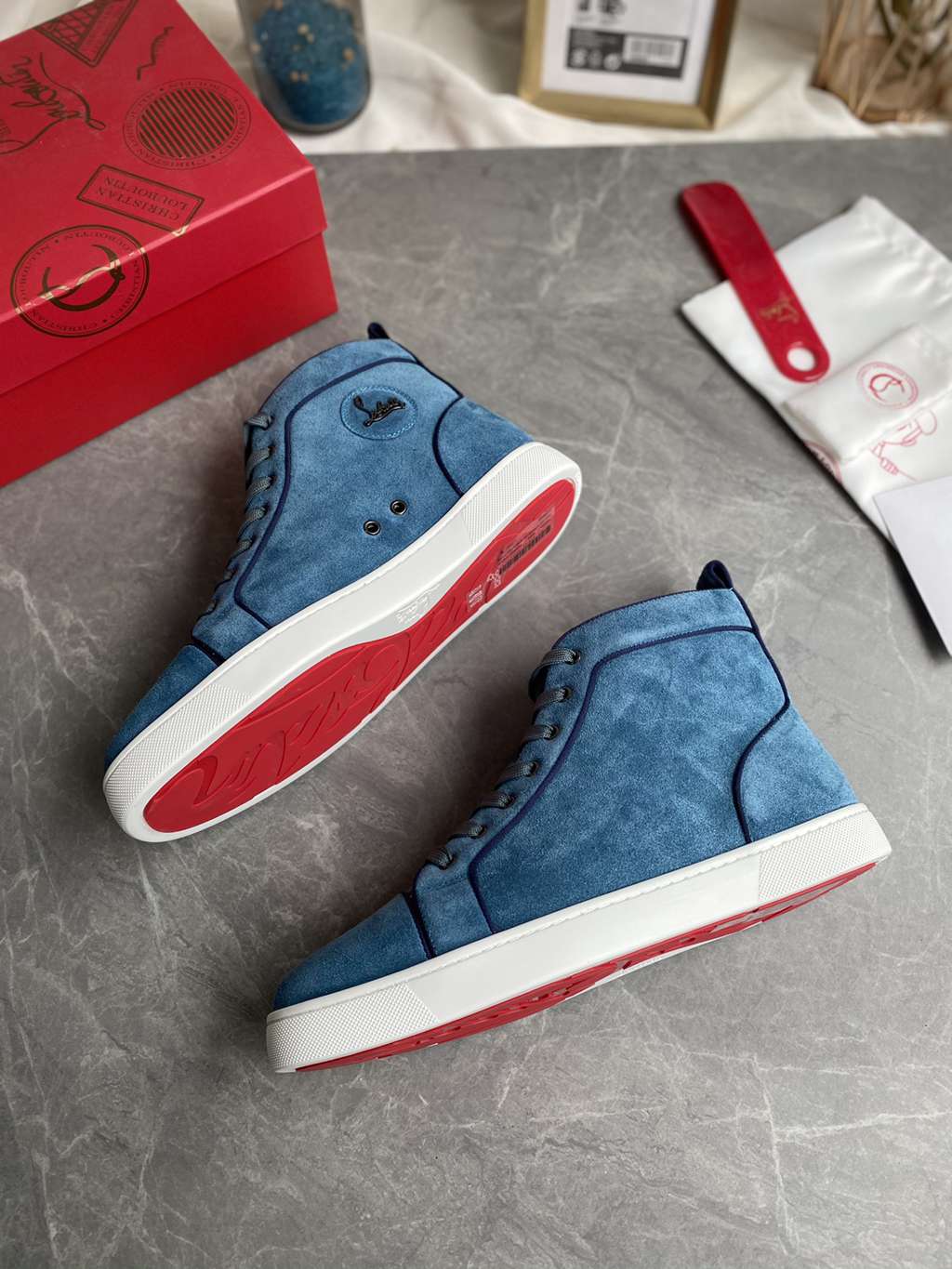 CHRISTIAN LOUBOUTIN high top