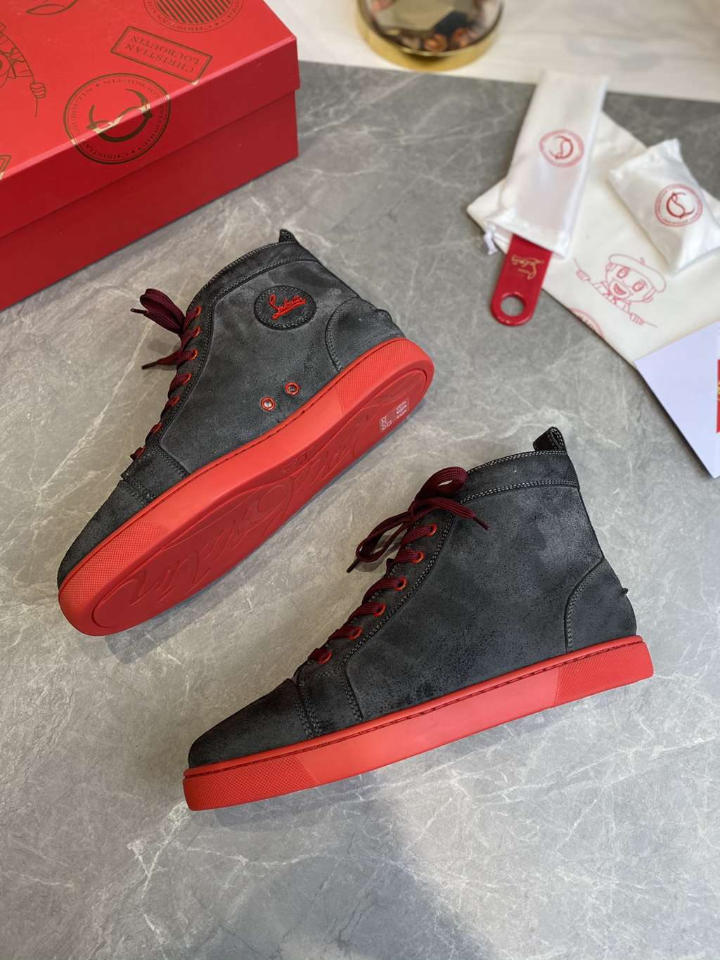 CHRISTIAN LOUBOUTIN high top