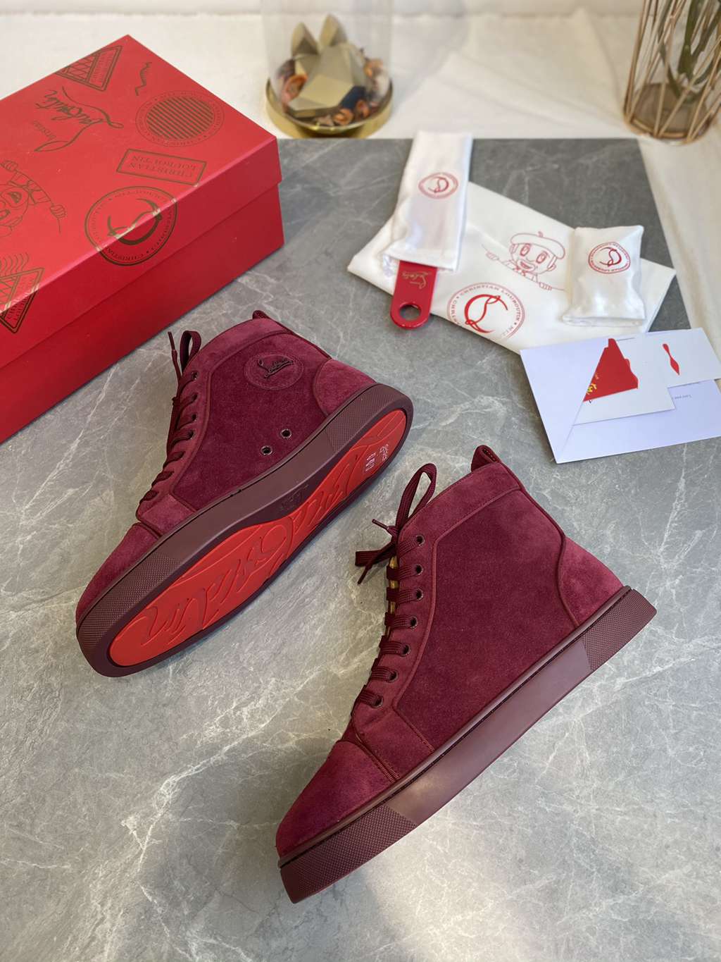 CHRISTIAN LOUBOUTIN high top