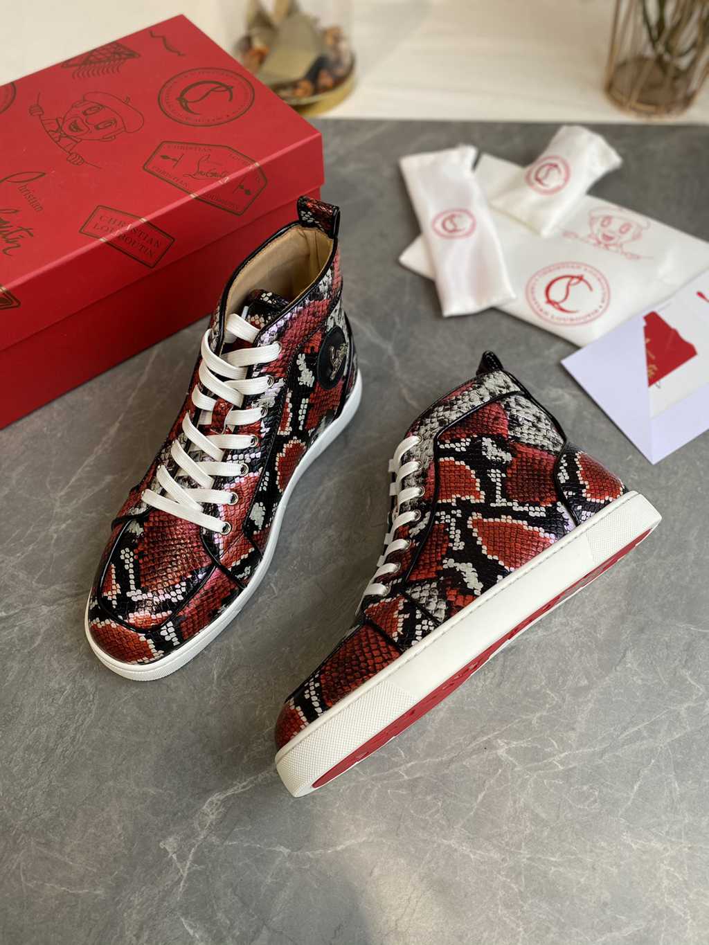 CHRISTIAN LOUBOUTIN high top