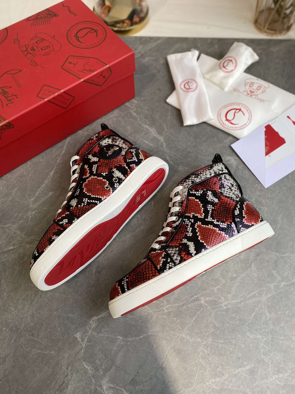 CHRISTIAN LOUBOUTIN high top