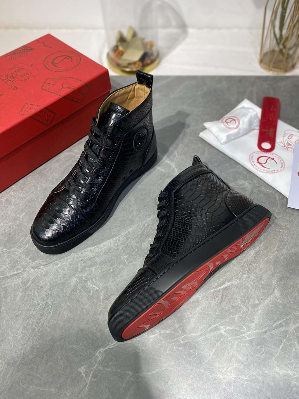 CHRISTIAN LOUBOUTIN high top