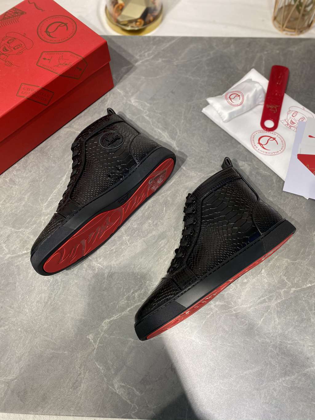 CHRISTIAN LOUBOUTIN high top