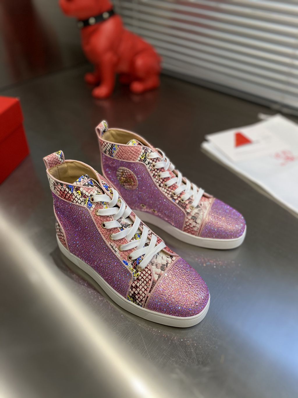 CHRISTIAN LOUBOUTIN high top