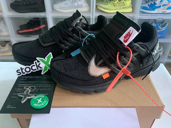 OFF-WHITE X NIKE AIR PRESTO BLACK AA3830-002