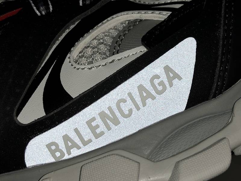 Balenciaga Tess S. Gomma Trek Low Top Sneakers Grey