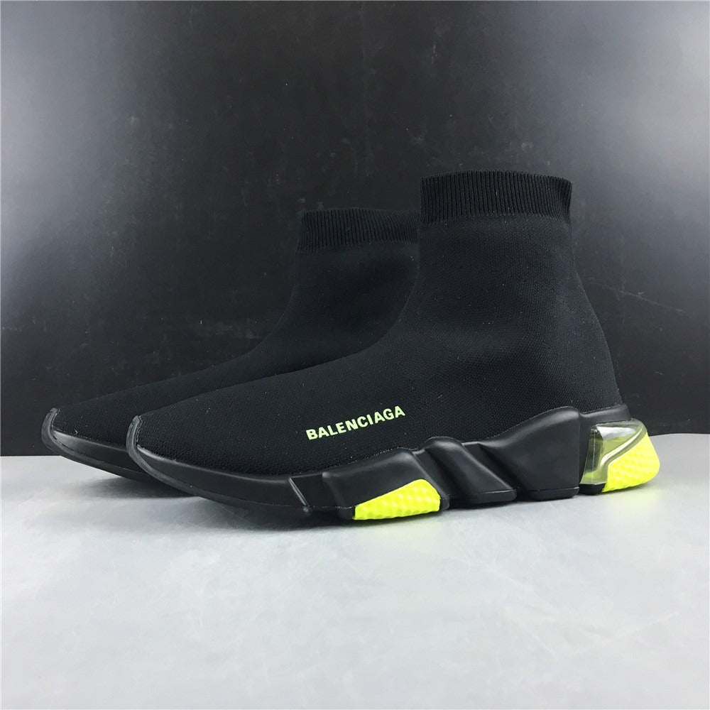 Balenciaga Black and White Green