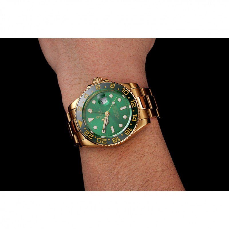 Rolex GMT Master II Green Dial 1453750 Men Watch 41MM