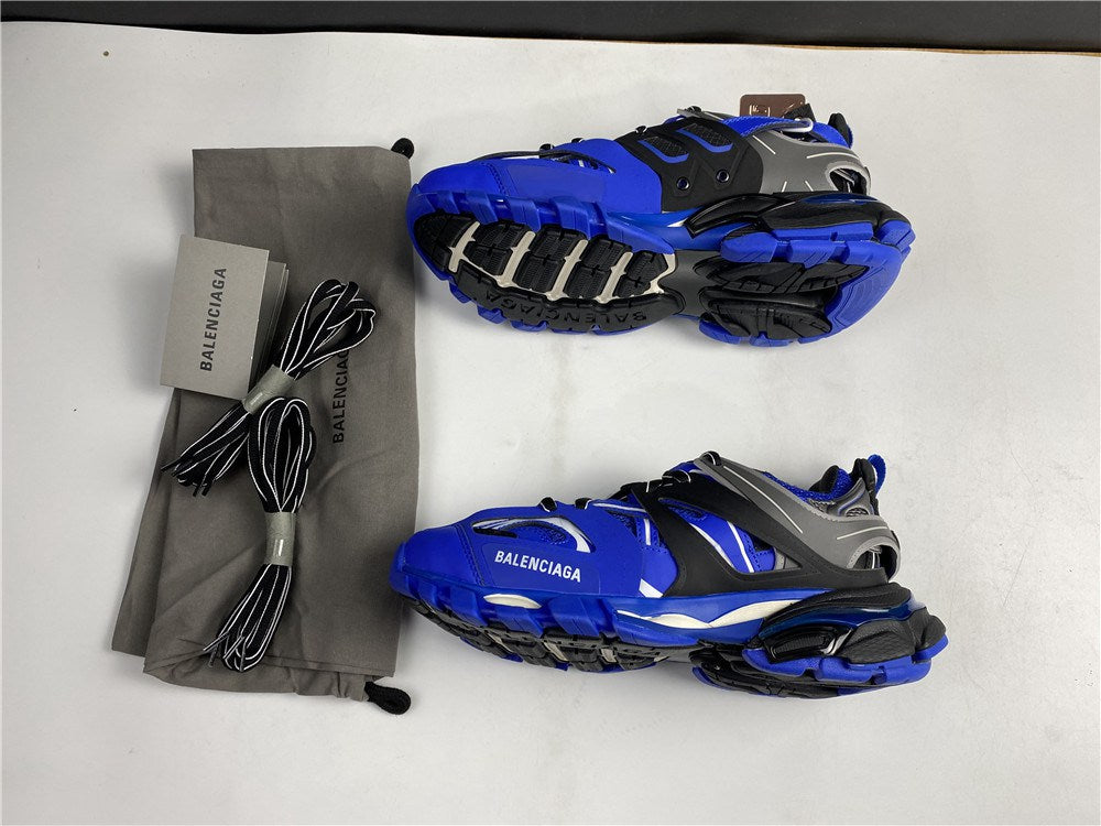 Balenciaga track black blue