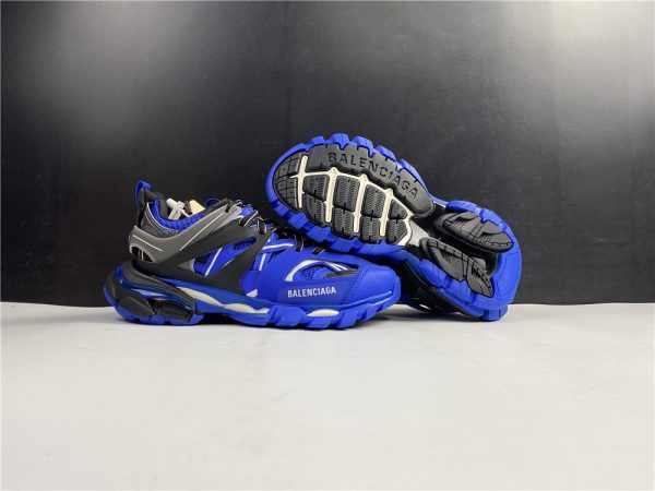 Balenciaga track black blue