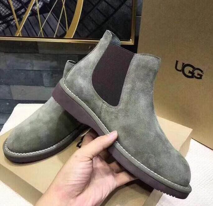 UGG high top shoes man sz  CH3010 green