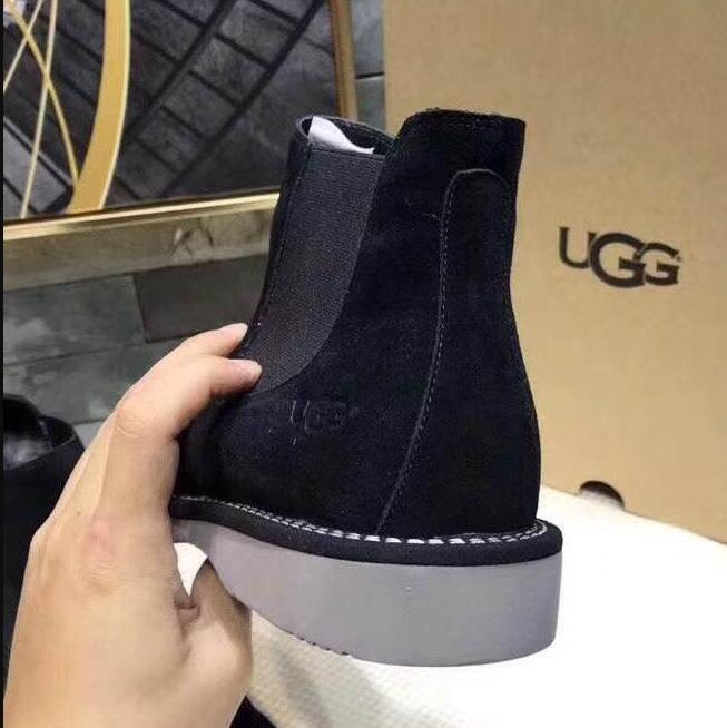 UGG high top shoes man sz  CH3010 black