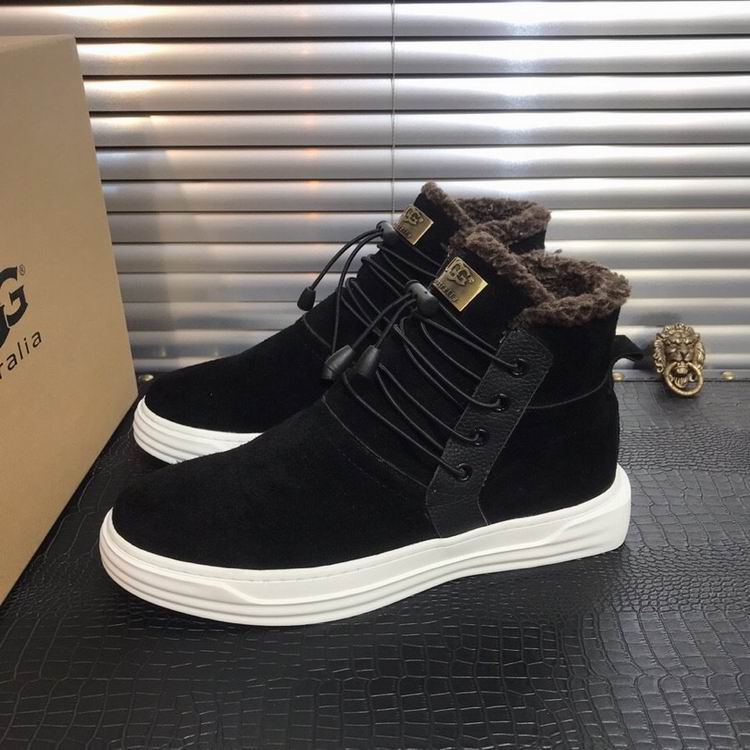 UGG high top shoes man sz  BH6012 black