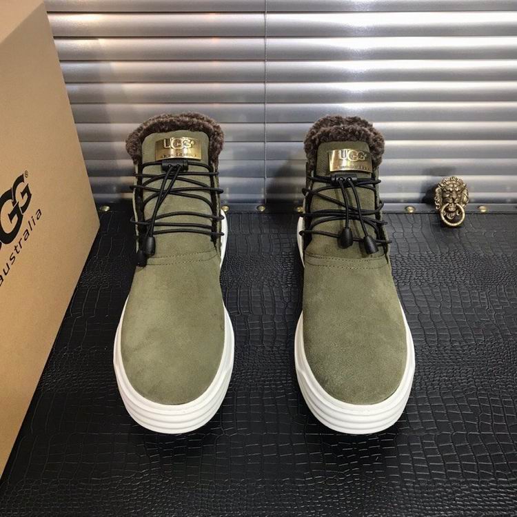 UGG high top shoes man sz  BH6012 green