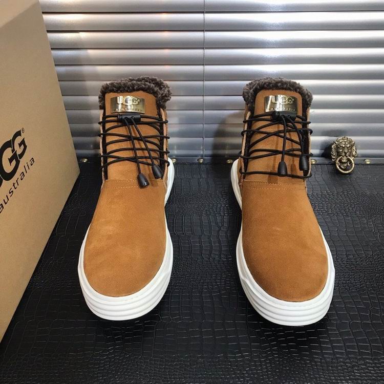 UGG high top shoes man sz  BH6013 brown