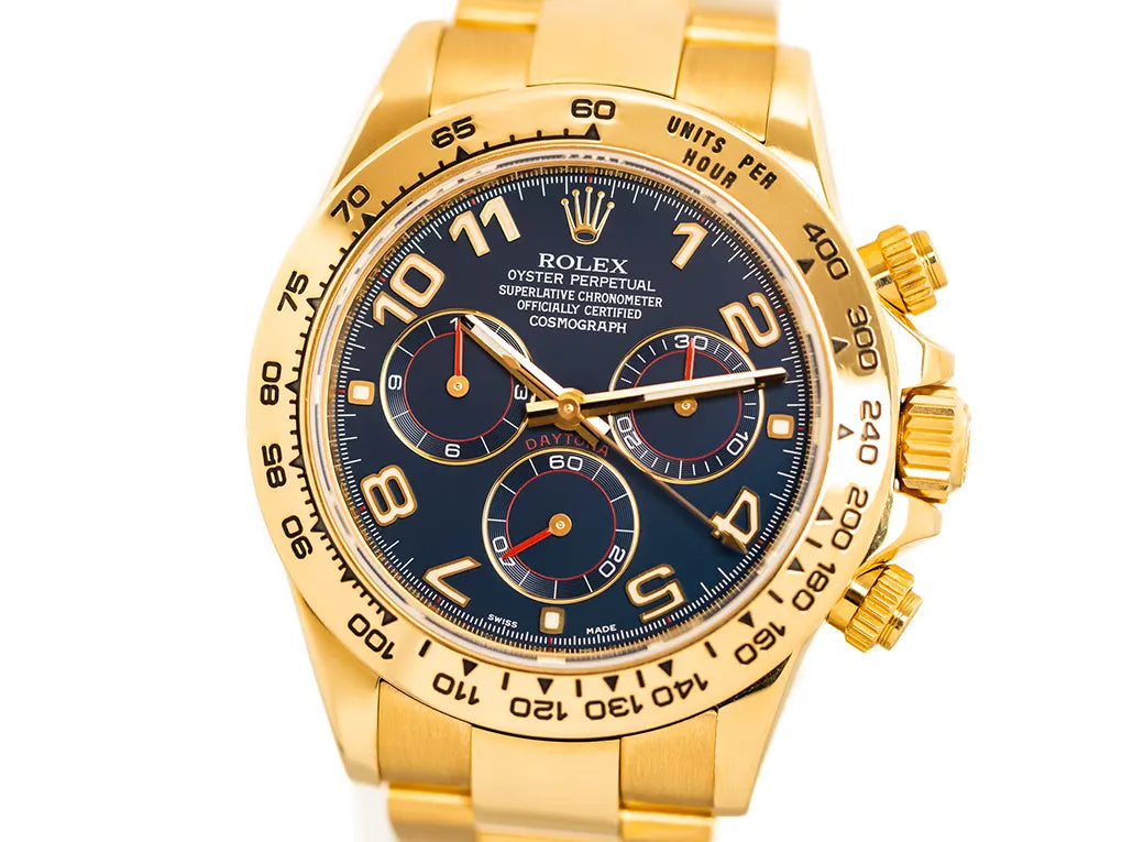 Cosmograph Daytona 116528 (Blue Racing Arabic Dial)