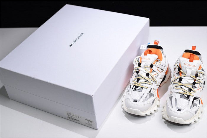 Balenciaga Sneaker Tess.s.Gomma W06G0 2001 ORANGE/WHITE