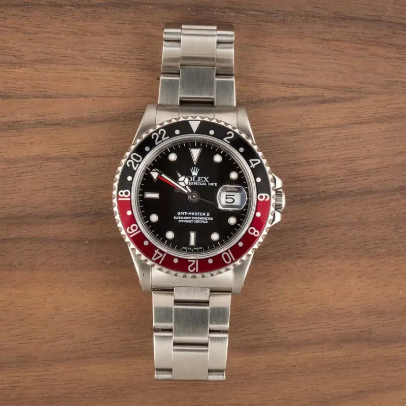 GMT-Master II 16710 (Black-Red Bezel)