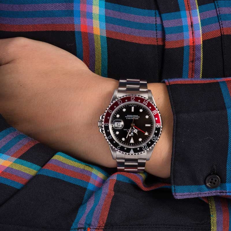 GMT-Master II 16710 (Black-Red Bezel)