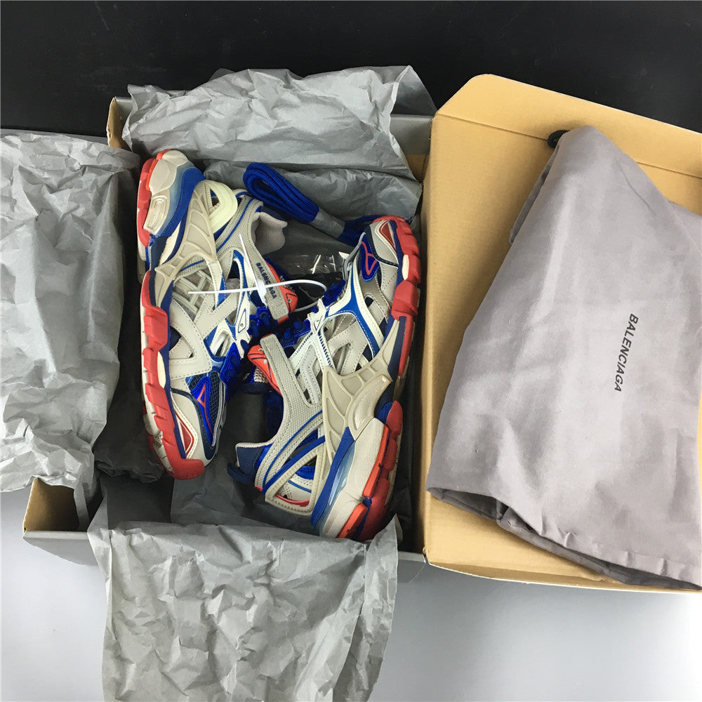 Balenciaga 4th generation 4.0 gray blue red