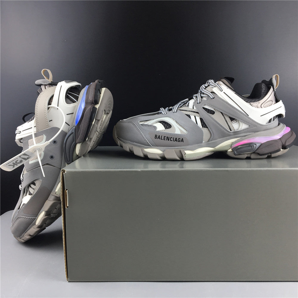 Balenciaga brand new LED sneakers. grey light shoes (11 different light modes)