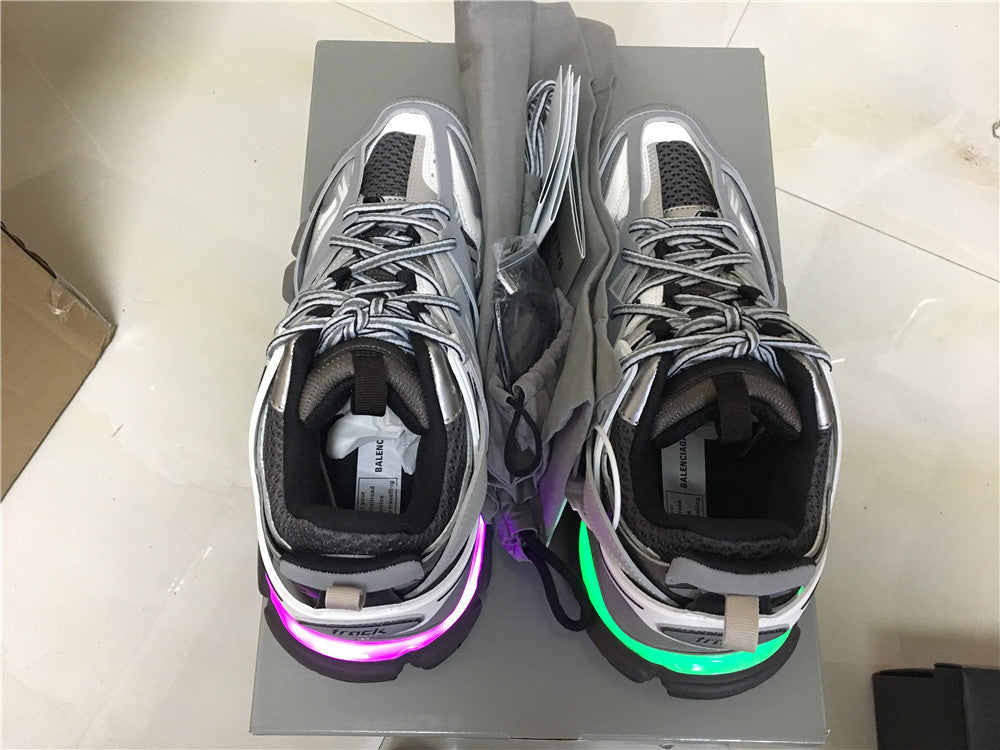 Balenciaga brand new LED sneakers. grey light shoes (11 different light modes)